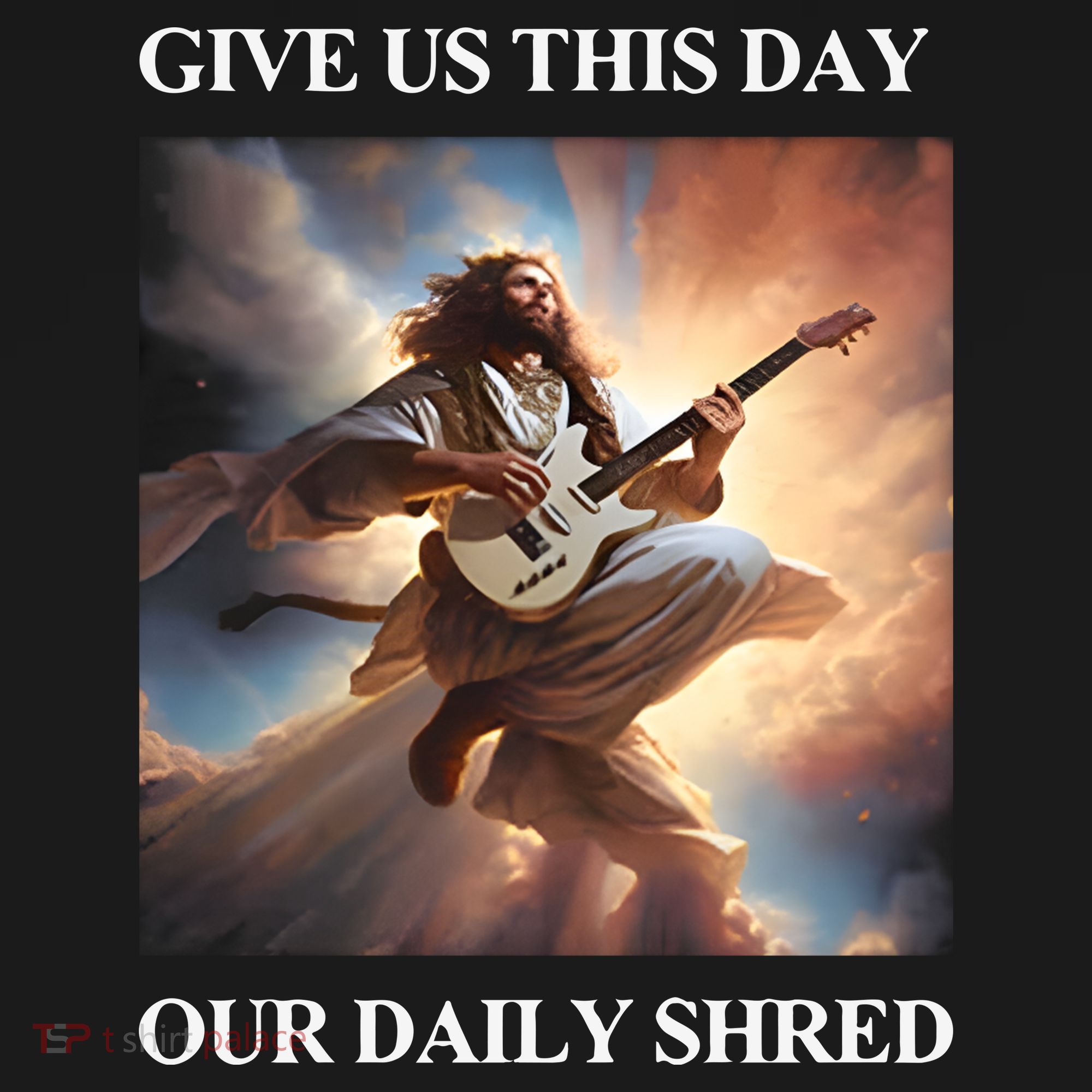 Give Us This Day Our Daily Shred Pajama Set