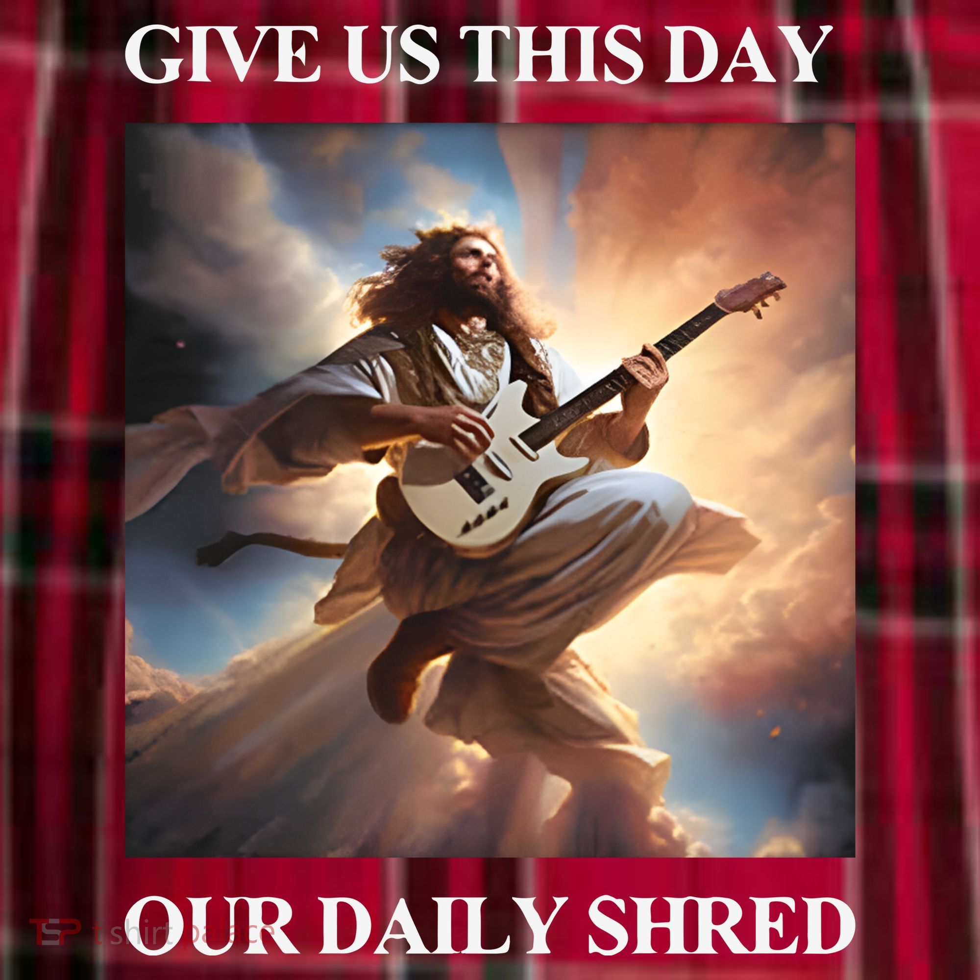 Give Us This Day Our Daily Shred Men's Flannel Plaid Pajama Pants
