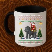 Gorilla Ugly Xmas Gift Santa Riding Gorilla Christmas Gift Coffee Mug thumb 2