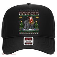 Gorilla Ugly Xmas Gift Santa Riding Gorilla Christmas Gift Hat thumb 0