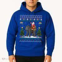 Gorilla Ugly Xmas Gift Santa Riding Gorilla Christmas Gift Hoodie thumb 2