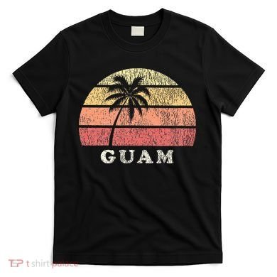 Guam Vintage 70s Retro Throwback Design T-Shirt