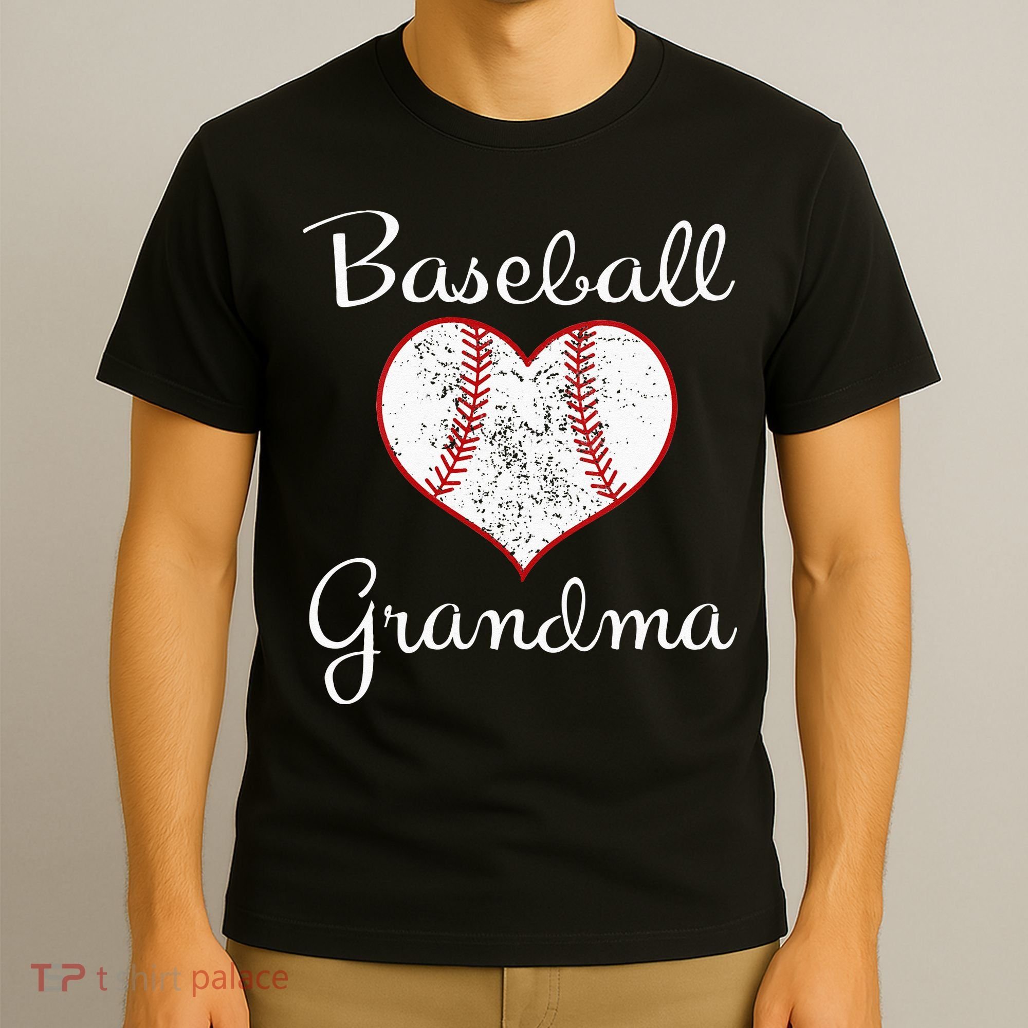 Grandma Vintage Baseball Grandma T-Shirt