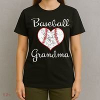 Grandma Vintage Baseball Grandma T-Shirt thumb 4