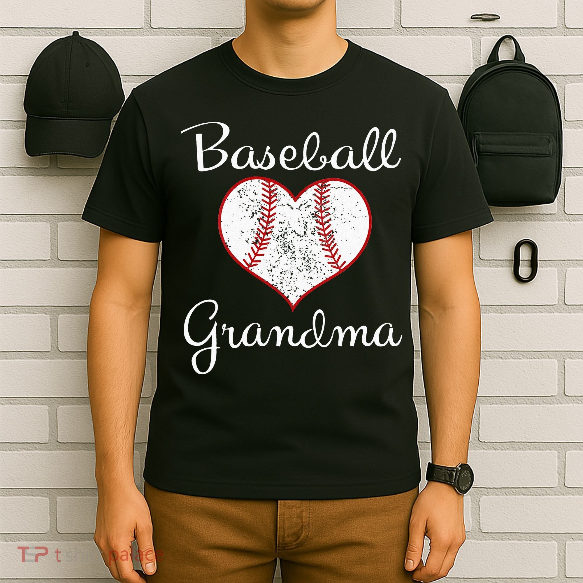 Grandma Vintage Baseball Grandma T-Shirt