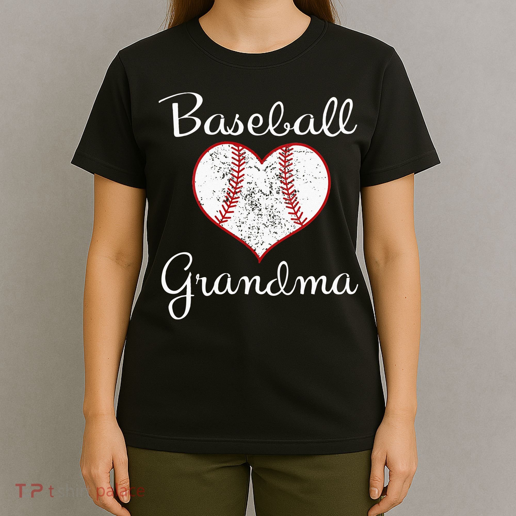 Grandma Vintage Baseball Grandma T-Shirt