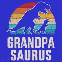 Grandpasaurus Vintage Dinosaur For Grandpa From Grand Gift T-Shirt thumb 7