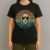 Goldendoodle Vintage Doodle Dad Dog Funny Gift T-Shirt thumb 4