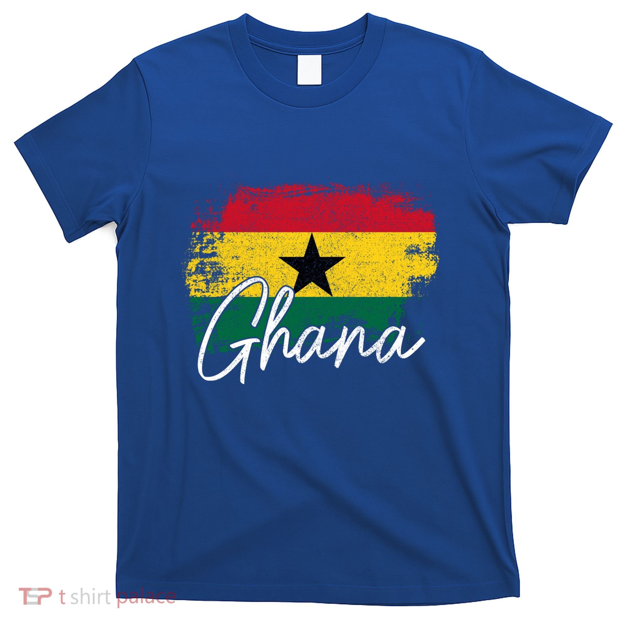 Ghana Vintage Flag Ghanaian Pride Roots Africa Gift T-Shirt
