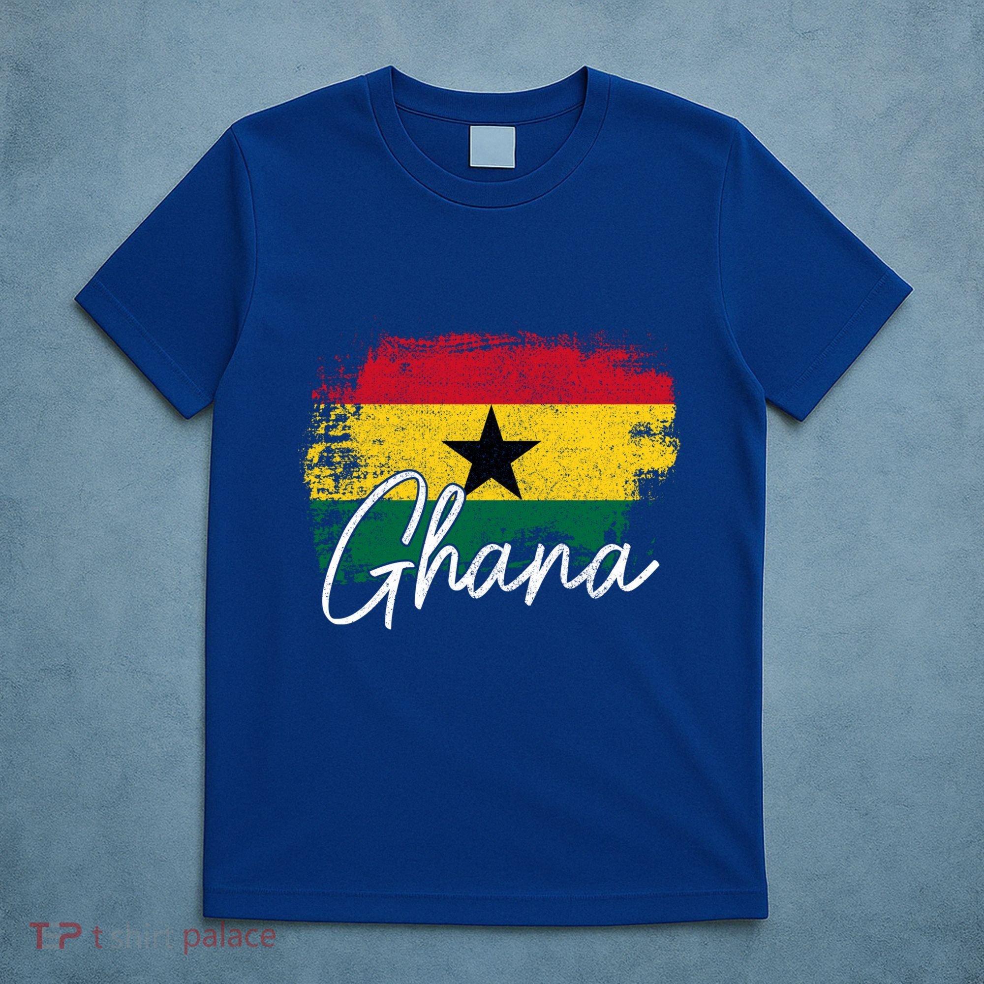 Ghana Vintage Flag Ghanaian Pride Roots Africa Gift T-Shirt