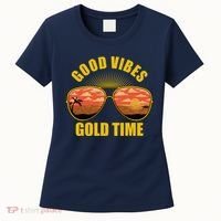 Good Vibes Gold Time Tropical Beach Women's T-Shirt thumb 0