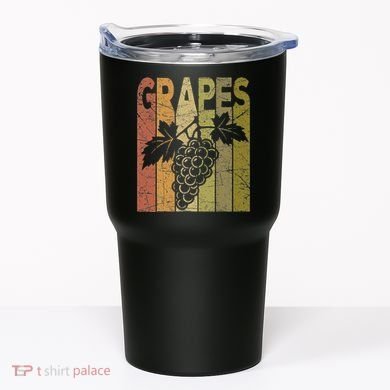 Grapes Vintage Grape Farmer Retro Fruit Farmer Tumbler