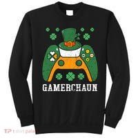 Gamerchaun Video Game St Patrick's Day Gamer Game Controller Sweatshirt thumb 0