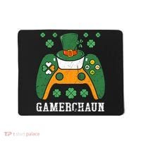 Gamerchaun Video Game St Patrick's Day Gamer Game Controller Mousepad thumb 0