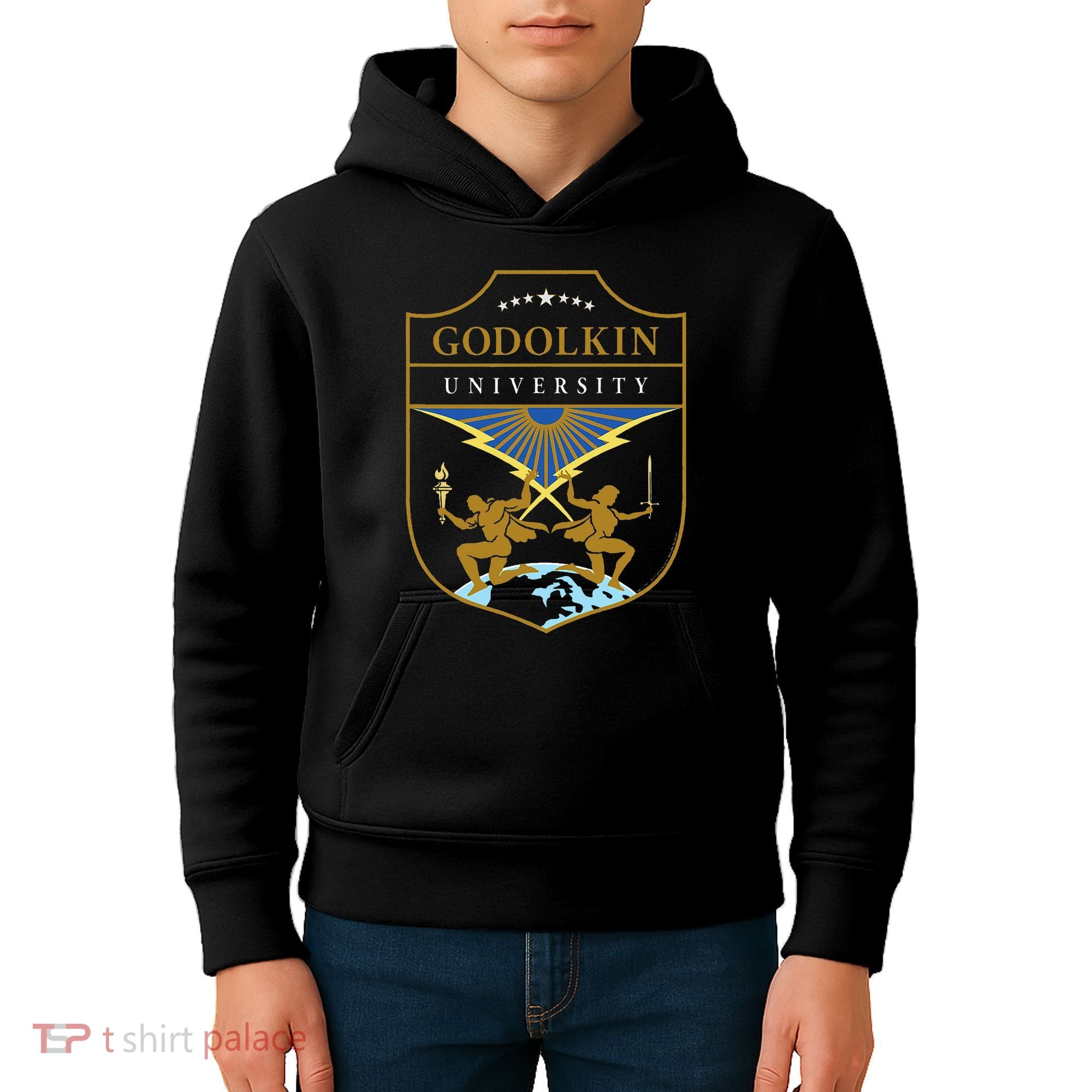 Gen V Godolkin University Crest Kids Hoodie