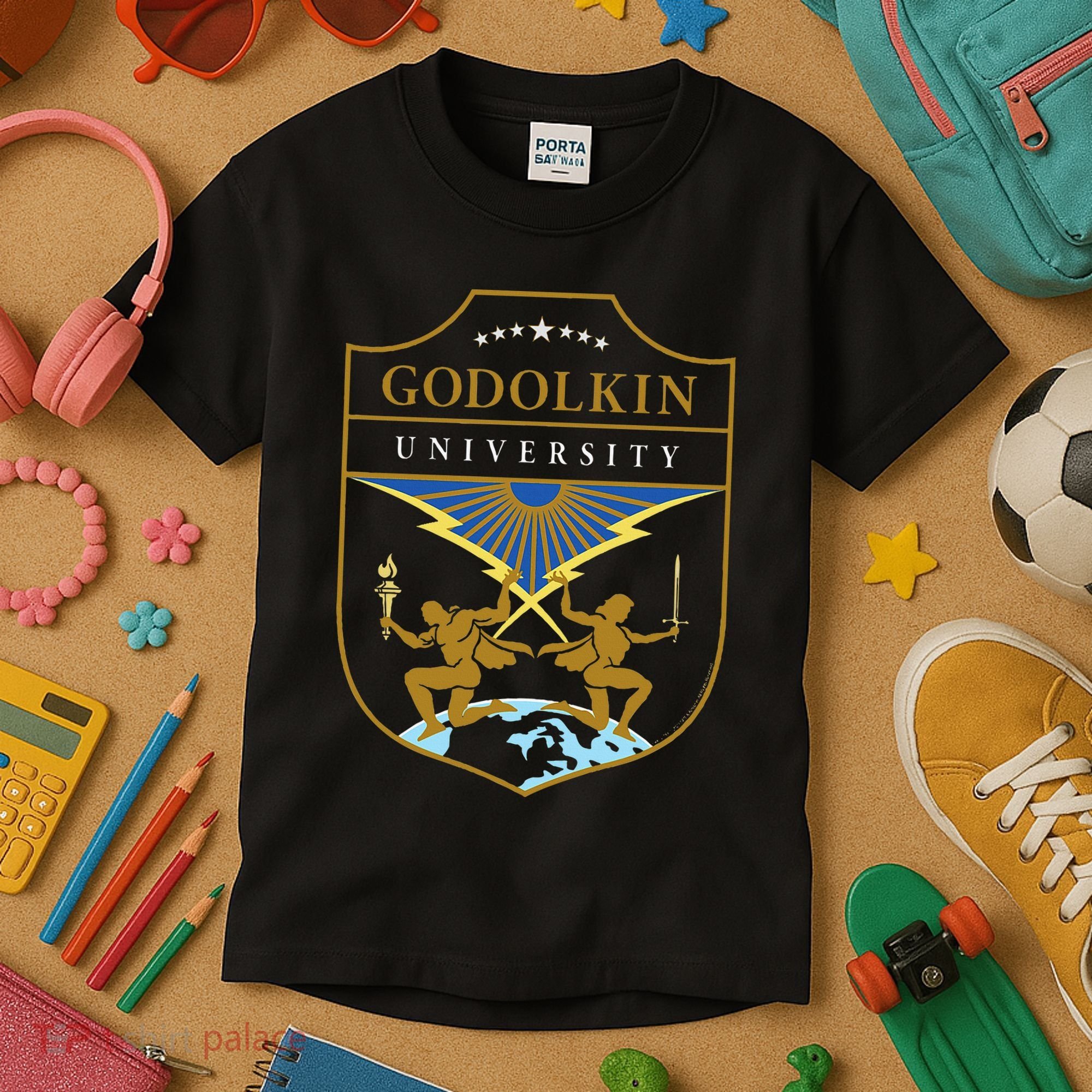 Gen V Godolkin University Crest Kids T-Shirt