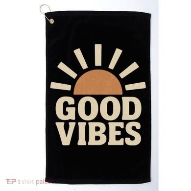 Good Vibes Golf Towel