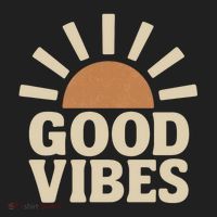 Good Vibes Golf Towel thumb 3