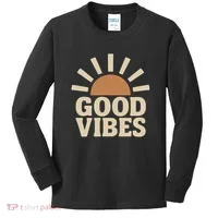 Good Vibes Kids Long Sleeve Shirt thumb 0