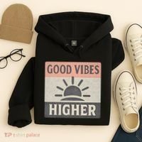 Good Vibes Higher Hoodie thumb 4