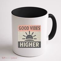Good Vibes Higher Coffee Mug thumb 1