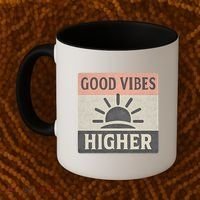 Good Vibes Higher Coffee Mug thumb 2