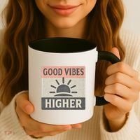 Good Vibes Higher Coffee Mug thumb 3