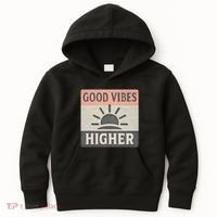 Good Vibes Higher Kids Hoodie thumb 0