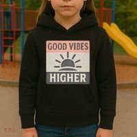 Good Vibes Higher Kids Hoodie thumb 3