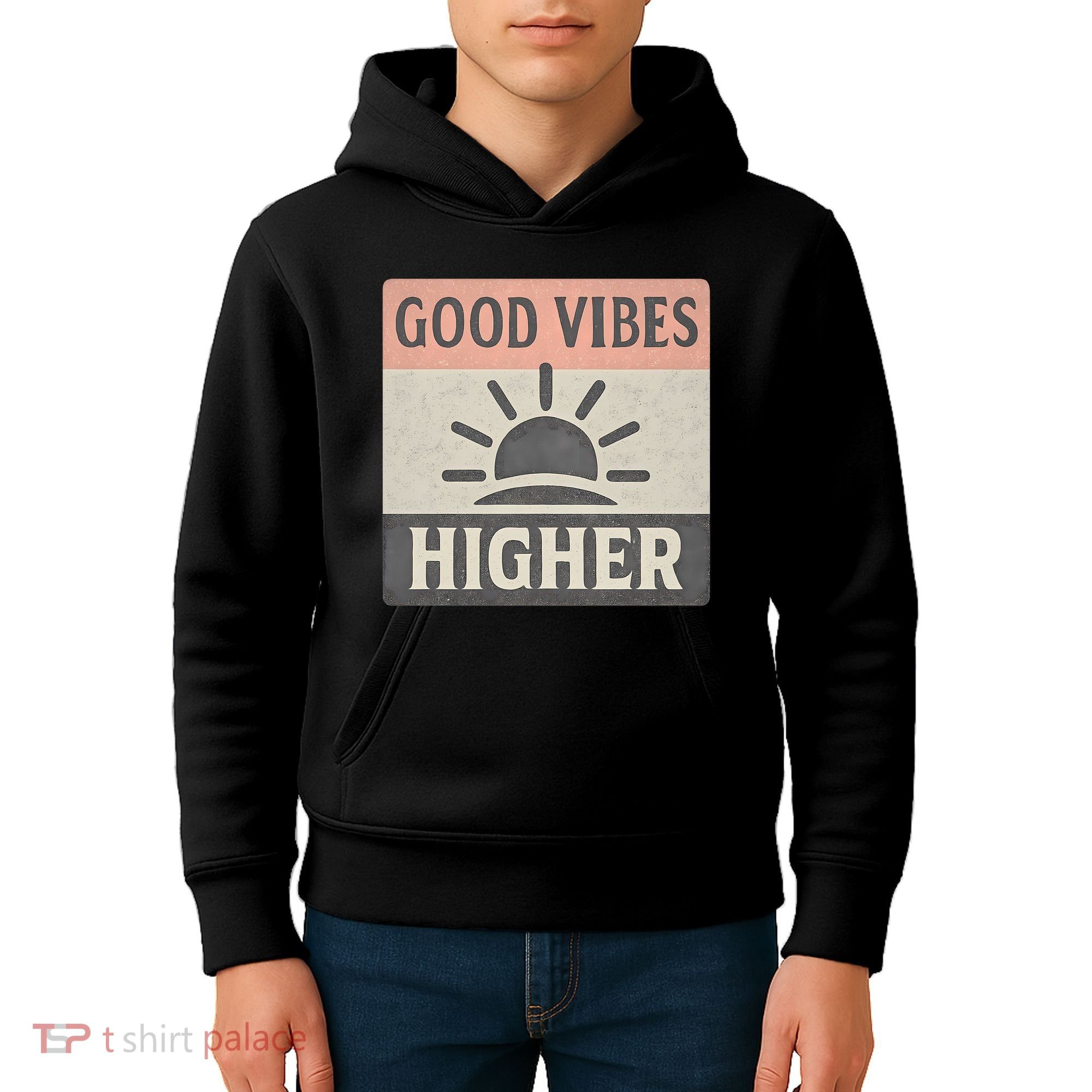 Good Vibes Higher Kids Hoodie