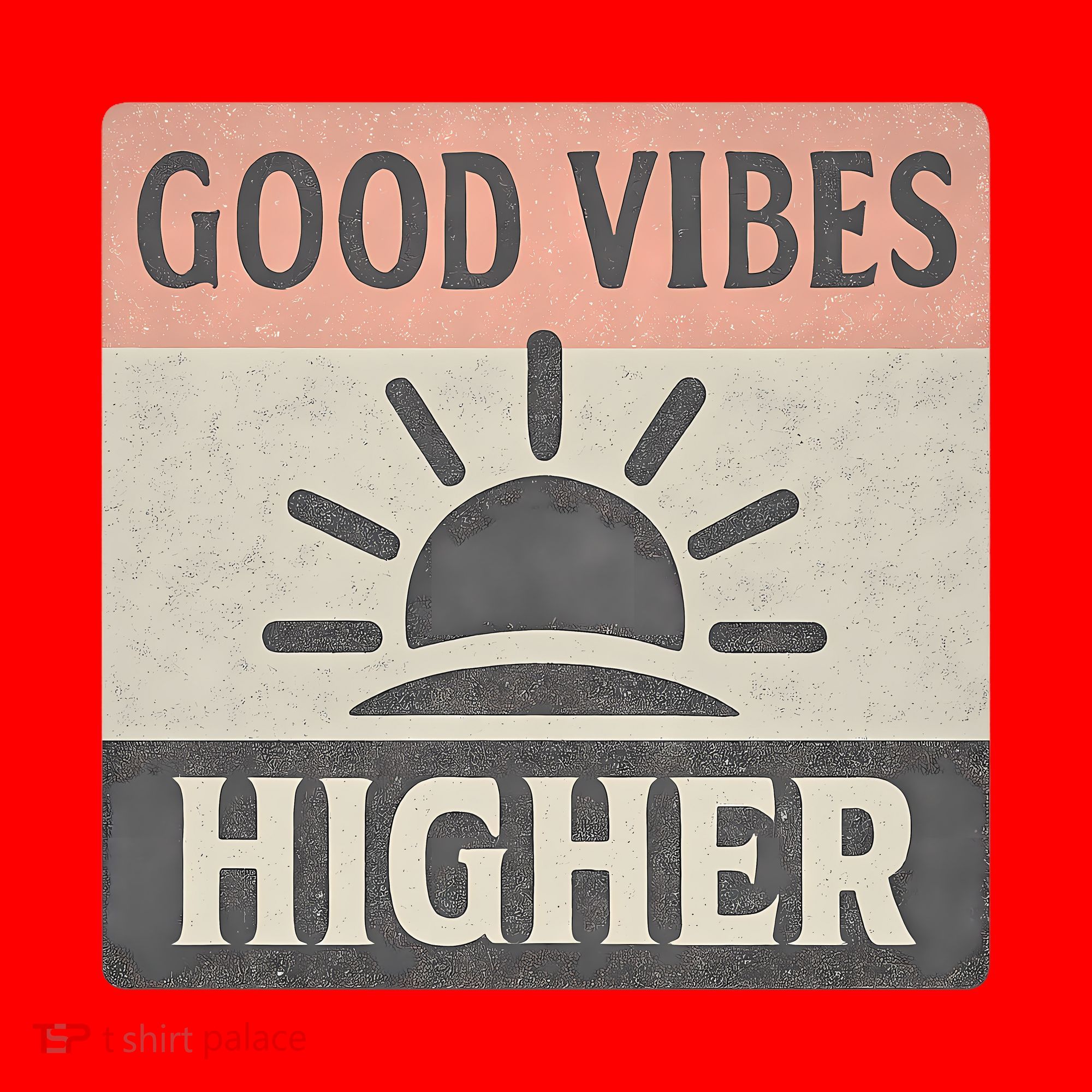Good Vibes Higher Santa Hat