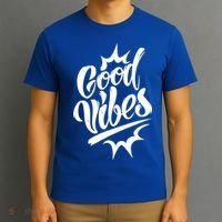 Good Vibes Motivational Quote T-Shirt thumb 3