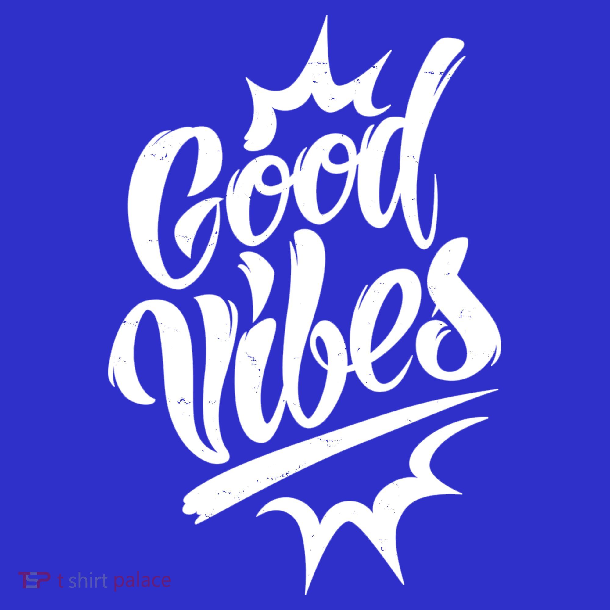 Good Vibes Motivational Quote Polo