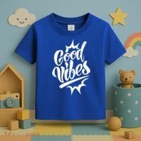 Good Vibes Motivational Quote Toddler T-Shirt thumb 3