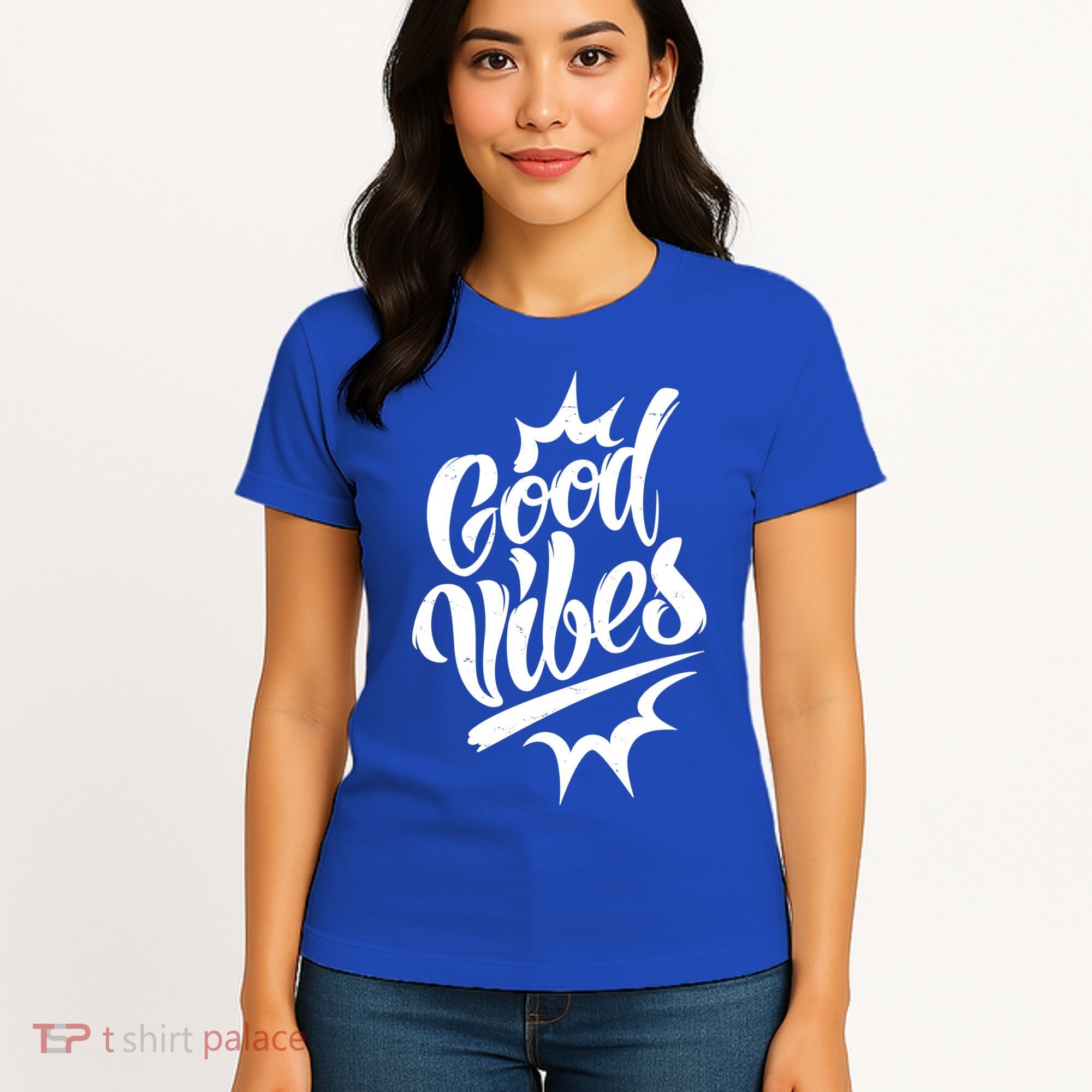 Good Vibes Motivational Quote Women's T-Shirt