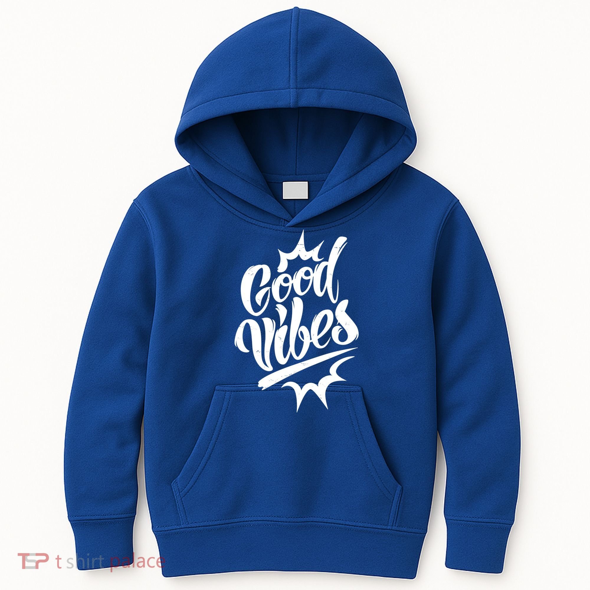 Good Vibes Motivational Quote Kids Hoodie