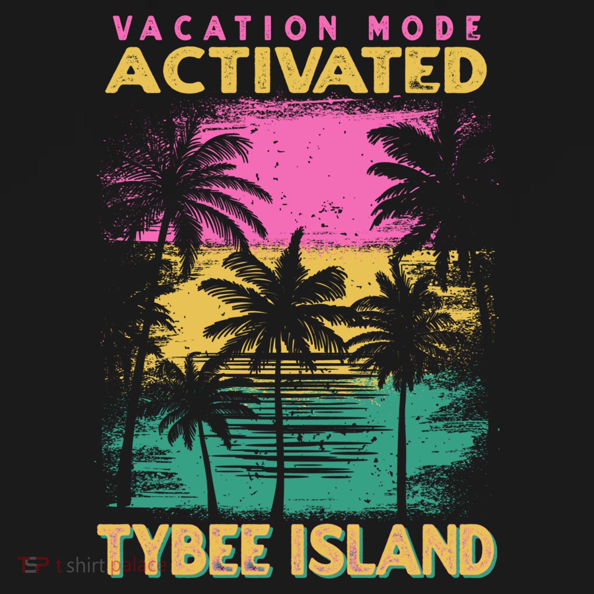Georgia Vacation Mode Activated Tybee Island Gift Bucket Hat
