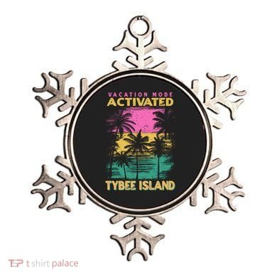 Georgia Vacation Mode Activated Tybee Island Gift Ornament