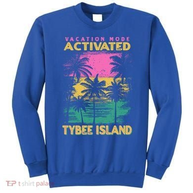 Georgia Vacation Mode Activated Tybee Island Gift Sweatshirt
