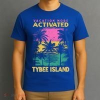 Georgia Vacation Mode Activated Tybee Island Gift T-Shirt thumb 3