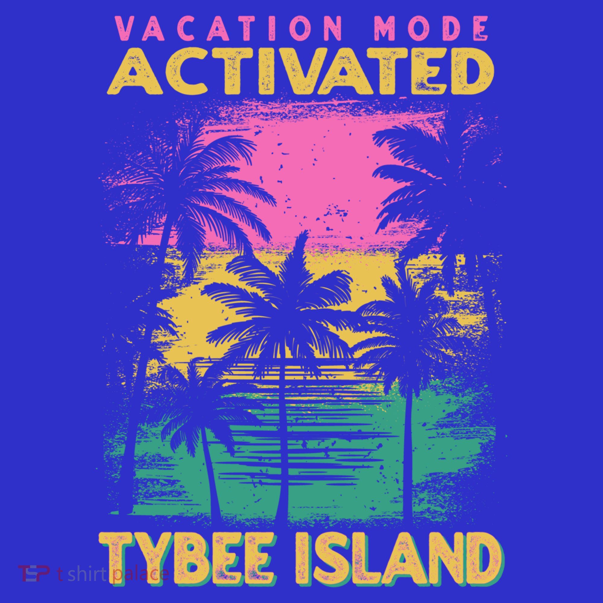 Georgia Vacation Mode Activated Tybee Island Gift Coaster