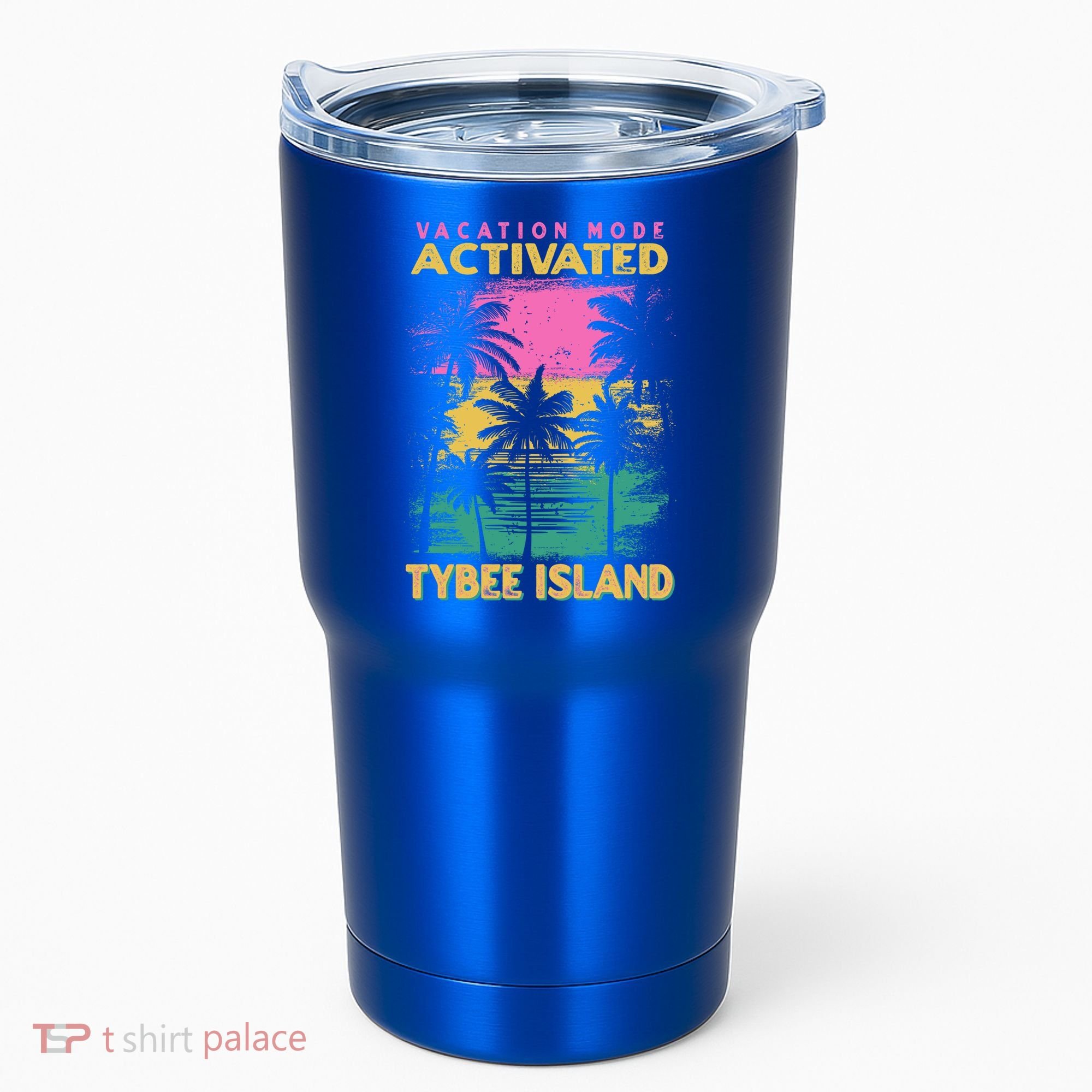 Georgia Vacation Mode Activated Tybee Island Gift Tumbler