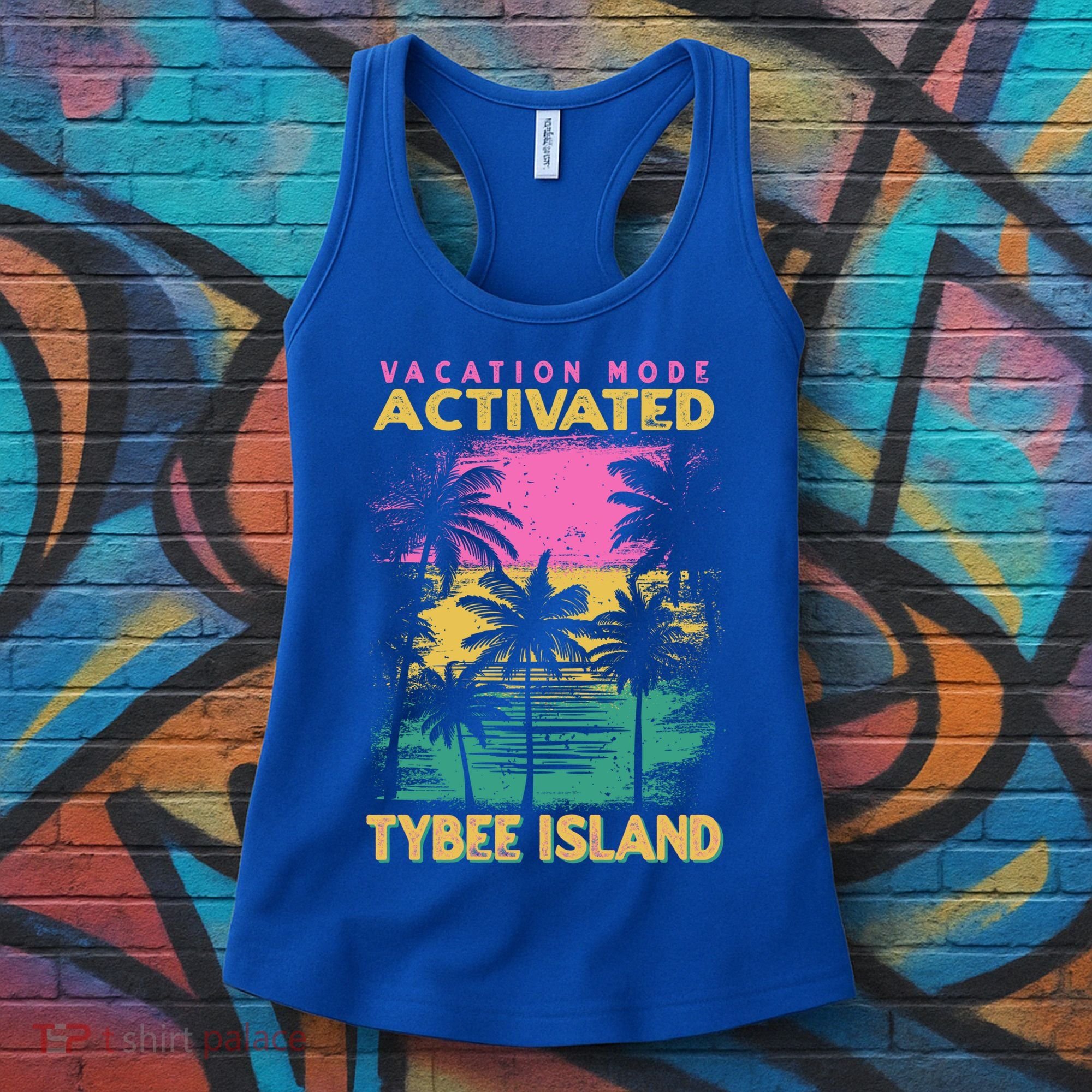 Georgia Vacation Mode Activated Tybee Island Gift Women's Tank Top