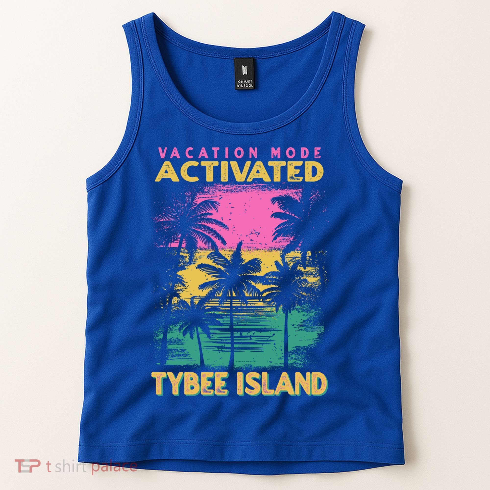 Georgia Vacation Mode Activated Tybee Island Gift Tank Top