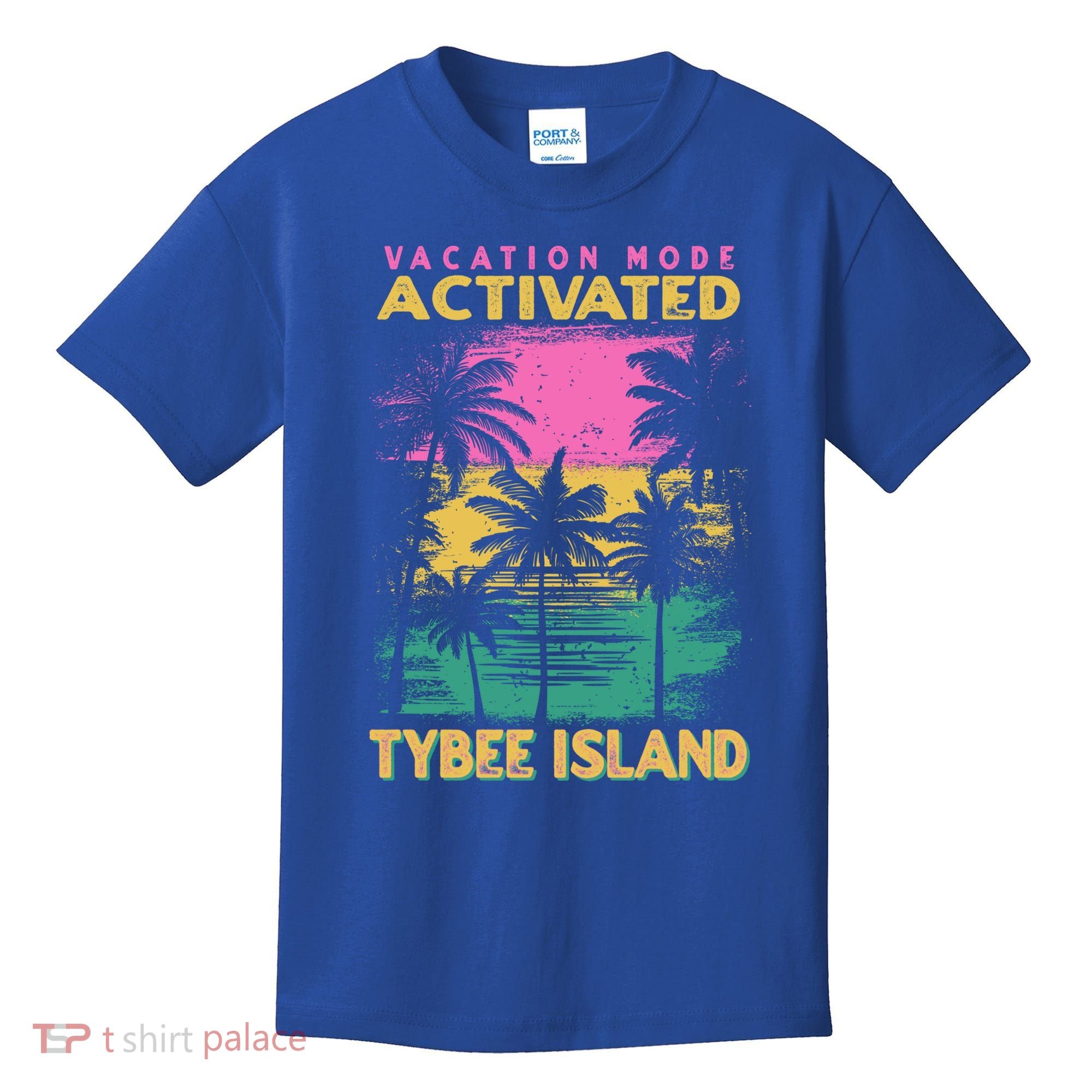 Georgia Vacation Mode Activated Tybee Island Gift Kids T-Shirt