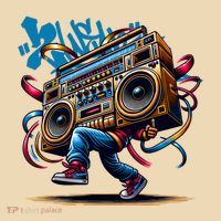 Graffiti Vibes: My GenerationS Boombox Beats Tote Bag thumb 4