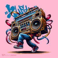 Graffiti Vibes: My GenerationS Boombox Beats Coaster thumb 2