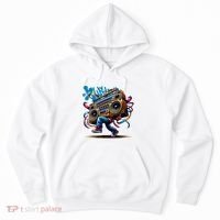 Graffiti Vibes: My GenerationS Boombox Beats Hoodie thumb 0