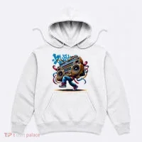 Graffiti Vibes: My GenerationS Boombox Beats Hoodie thumb 0