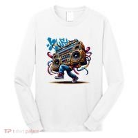 Graffiti Vibes: My GenerationS Boombox Beats Long Sleeve Shirt thumb 0